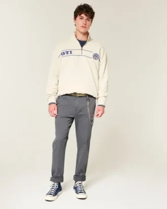 Slim Straight Chino-bukse
