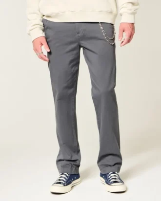 Slim Straight Chino-bukse