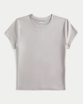 Sømløs baby-T-skjorte