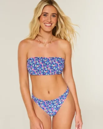 Smokket bandeau-bikinitopp