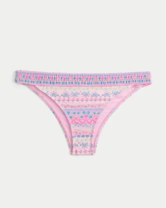 Smokket midje, høyt ben, Cheekiest bikinibukse