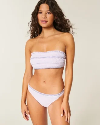 Smokket midje, høyt ben, Cheekiest bikinibukse