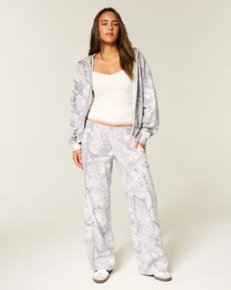 Snow Camo Baggy joggebukse