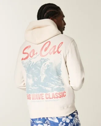 So Cal Surf grafisk hettegenser