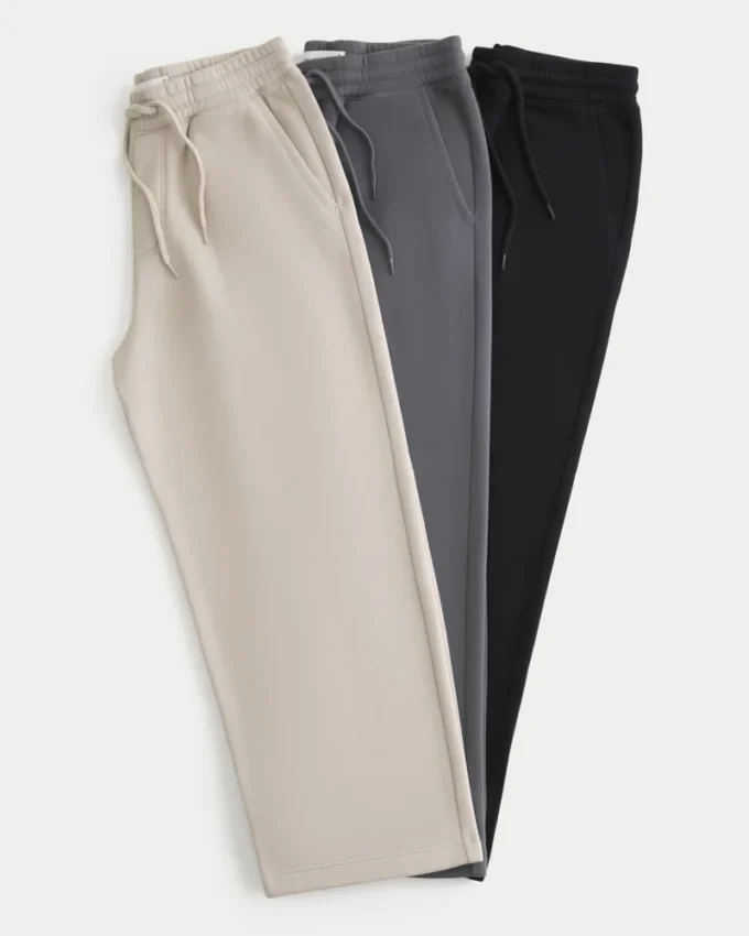 Super Baggy joggebukse 3-pakning