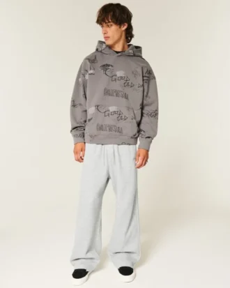 Superbaggy joggebukse