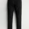 Svart No Fade Athletic Skinny Jeans