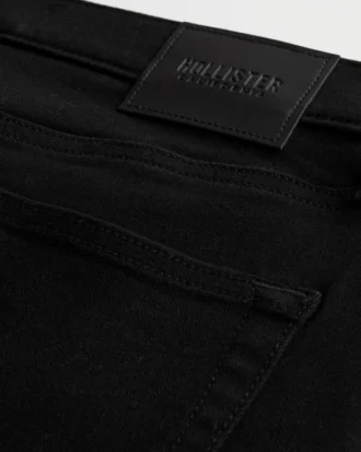 Svart No Fade Athletic Skinny Jeans