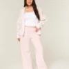 Sweatpants med hjertelomme og vide ben