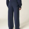 Sweatpants med hjertelomme og vide ben