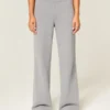 Sweatpants med vide ben