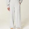 Sweatpants med vide ben