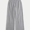 Sweatpants med vide ben
