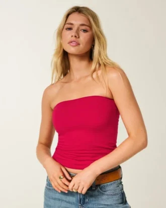 Taylor sømløs stoff vendbar tube-top