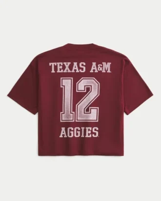 Texas A&M University Aggies grafisk fotballtrøye