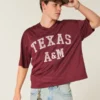 Texas A&M University Aggies grafisk fotballtrøye