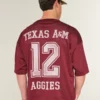Texas A&M University Aggies grafisk fotballtrøye