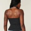 Tube-top med blonder over hele