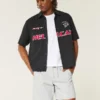 Twill-shorts over kneet