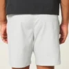 Twill-shorts over kneet