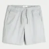 Twill-shorts over kneet