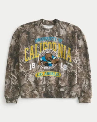 UCLA Bruins grafisk camo-genser
