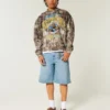 UCLA Bruins grafisk camo-genser