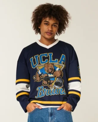 UCLA Bruins grafisk hockeyjersey