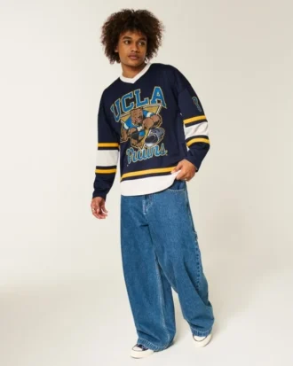 UCLA Bruins grafisk hockeyjersey
