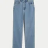 Ultra High-Rise Medium Wash 90s Straight Jeans