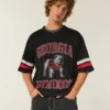 University of Georgia Bulldogs grafisk fotballtrøye