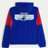 University of Kansas Jayhawks grafisk vindjakke med hette