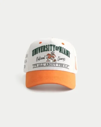University of Miami Hurricanes grafisk baseballcap