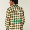 University of Miami Hurricanes grafisk flanellskjorte