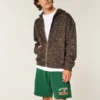 University of Miami Hurricanes grafiske fleece-shorts
