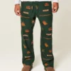 University of Miami HurricanesGrafiske flanellbukser