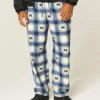 University of Michigan Wolverines grafisk flanellbukse