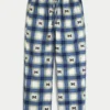 University of Michigan Wolverines grafisk flanellbukse