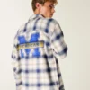 University of Michigan Wolverines grafisk flanellskjorte
