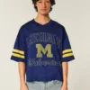 University of Michigan Wolverines grafisk fotballtrøye