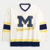 University of Michigan Wolverines grafisk hockey-trøye