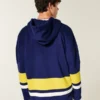 University of Michigan Wolverines grafisk hockey-trøye med hette