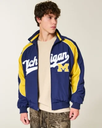University of Michigan Wolverines grafisk vindjakke