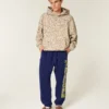University of Michigan Wolverines Graphic Baggy Cinch Fleece Joggers
