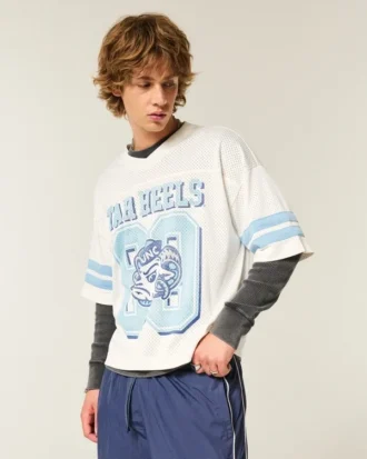 University of North Carolina at Chapel Hill Tar Heels grafisk fotballtrøye