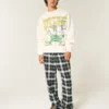 University of Notre Dame Fighting Irish grafisk flanellbukse