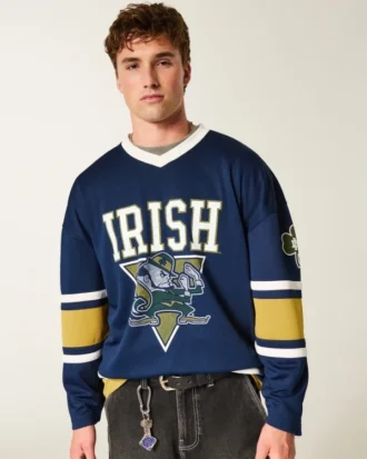 University of Notre Dame Fighting Irish grafisk hockey-trøye