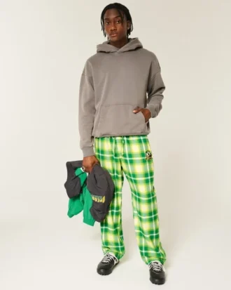 University of Oregon Ducks grafiske flanellbukser
