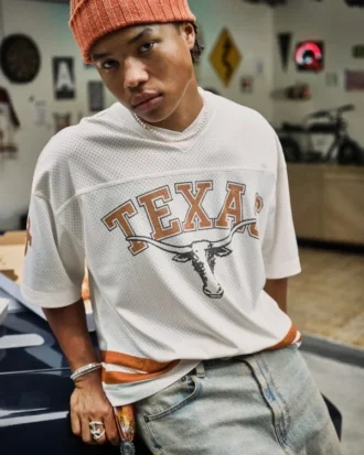 University of Texas at Austin Longhorns grafisk fotballtrøye