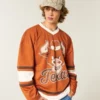University of Texas at Austin Longhorns grafisk hockey-trøye